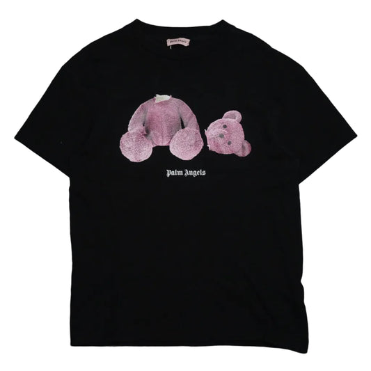 Palm Angels Purple Kill The Bear Black T-Shirt