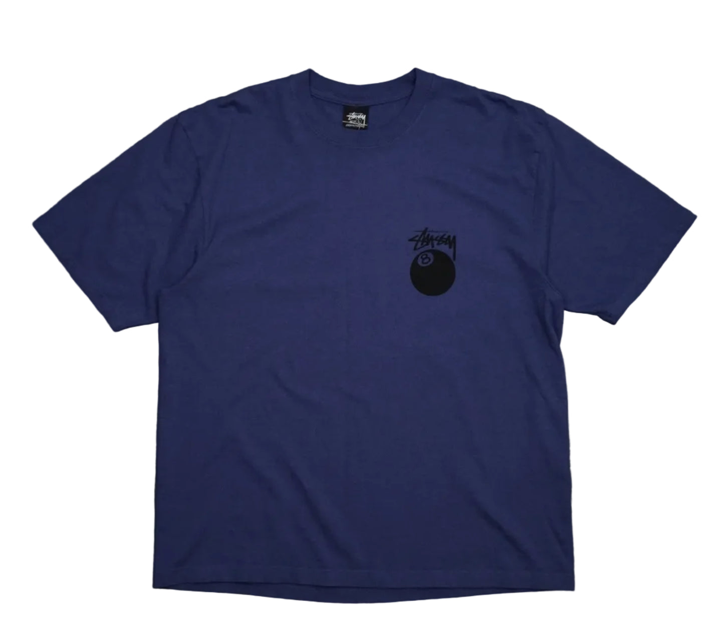 Stussy 8 Ball Pigment Dyed Indigo T-Shirt