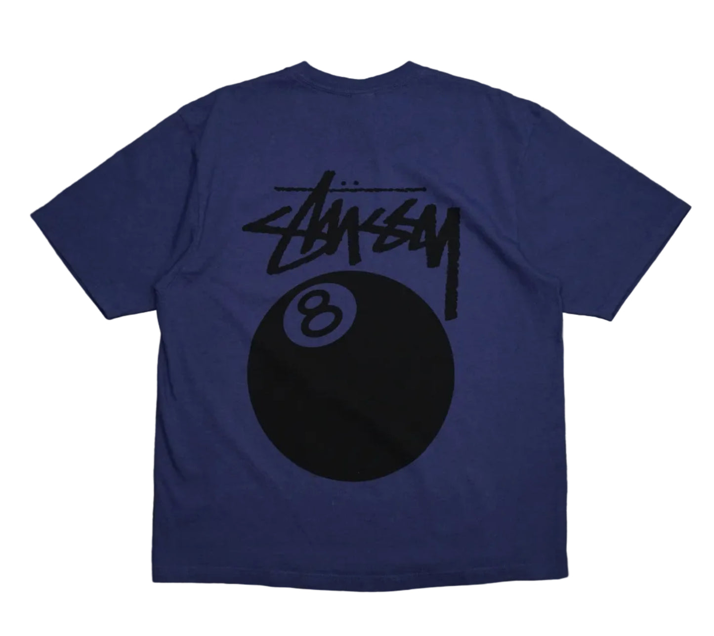 Stussy 8 Ball Pigment Dyed Indigo T-Shirt