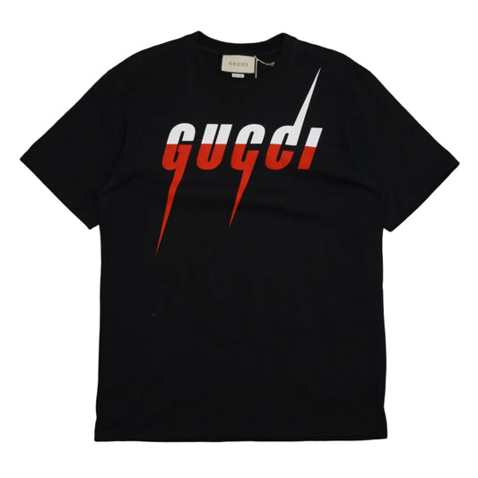 Gucci Black Print Black/Red/White T-Shirt