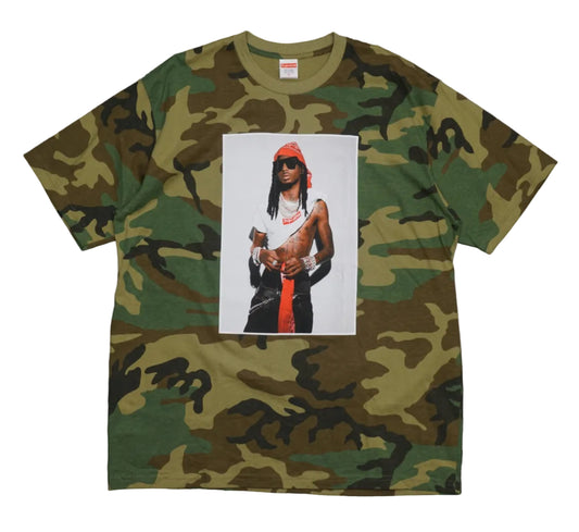 Supreme Playboi Carti Woodland Camo T-Shirt