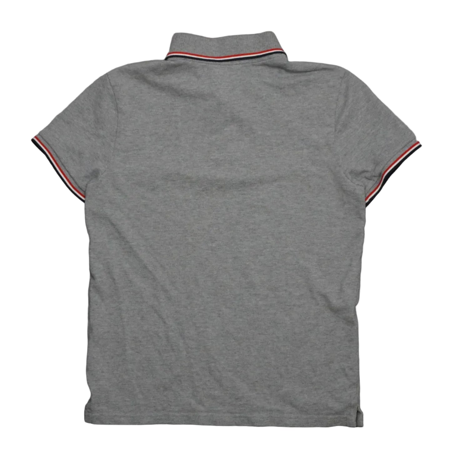 Moncler Maglia Polo Manica Corta Grey Pike