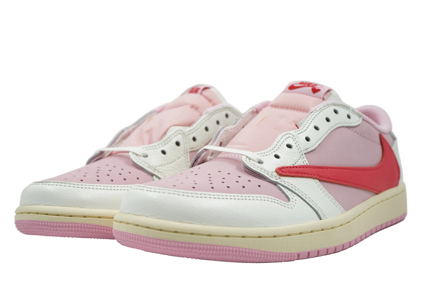 Air Jordan 1 Retro Low OG SP Travis Scott Sail Tropical Pink