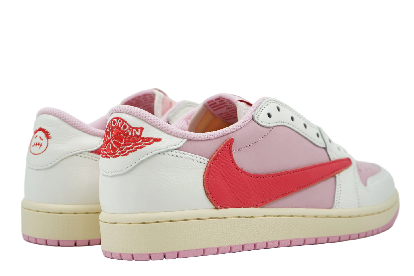 Air Jordan 1 Retro Low OG SP Travis Scott Sail Tropical Pink