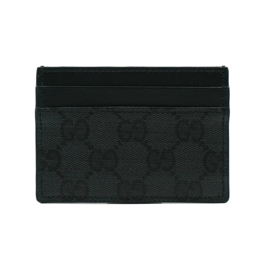Gucci GG Monogram Logo Black/Black Cardholder