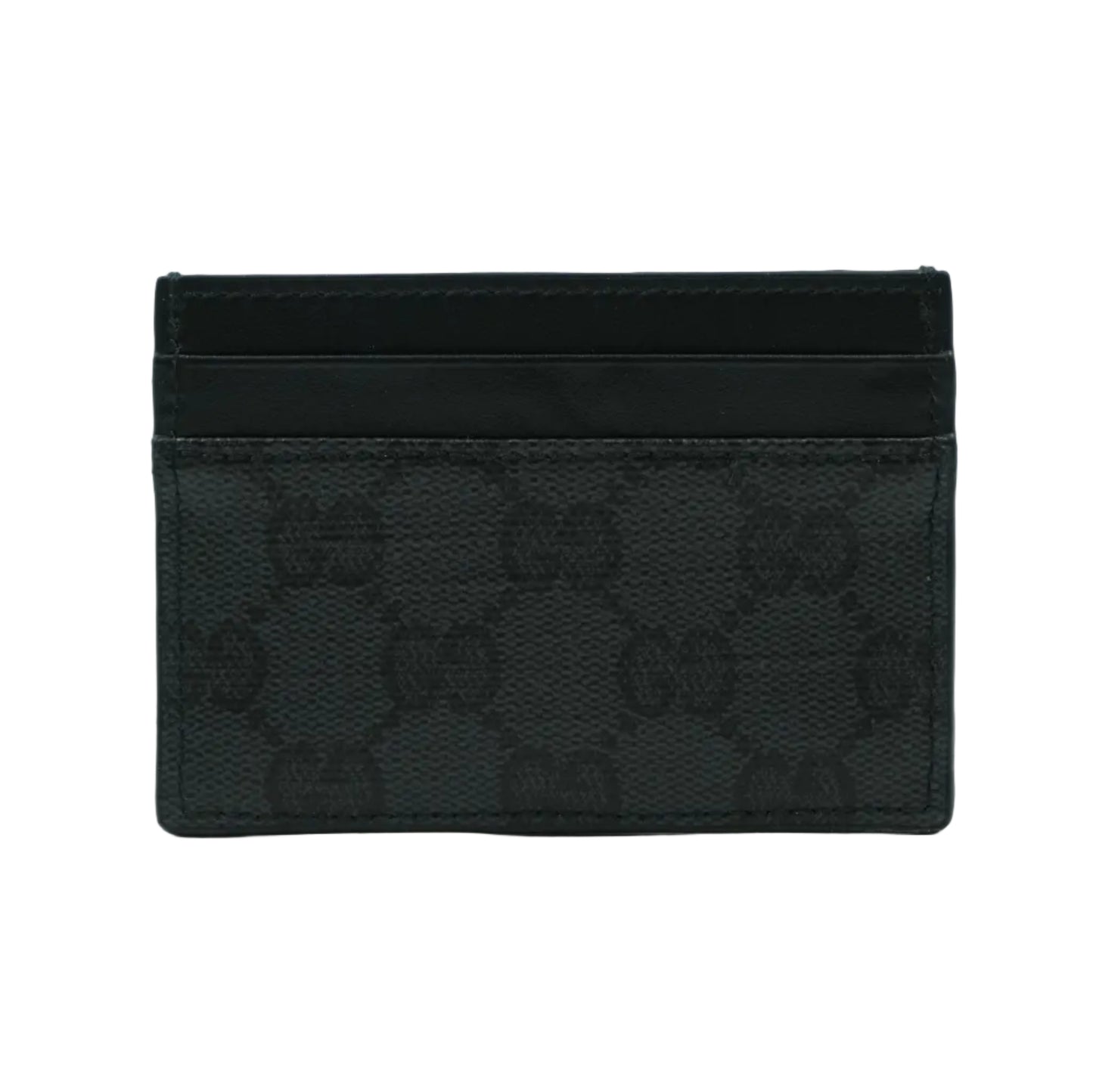 Gucci GG Monogram Logo Black/Black Cardholder
