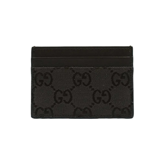 Gucci GG Monogram Logo Interlocking Brown Cardholder