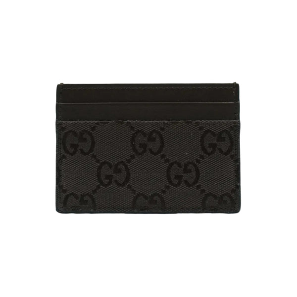 Gucci GG Monogram Logo Interlocking Brown Cardholder