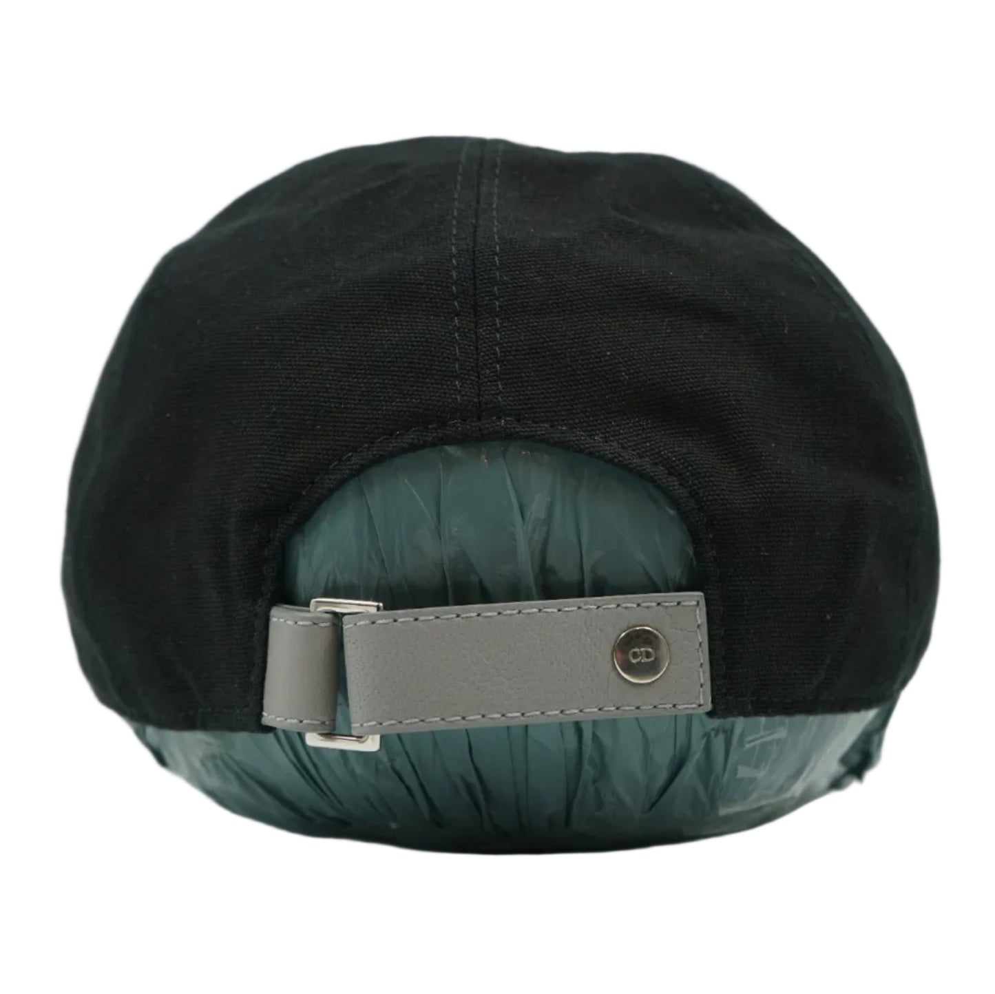 Christian Dior 20s Logo Print Black Baseball Cap