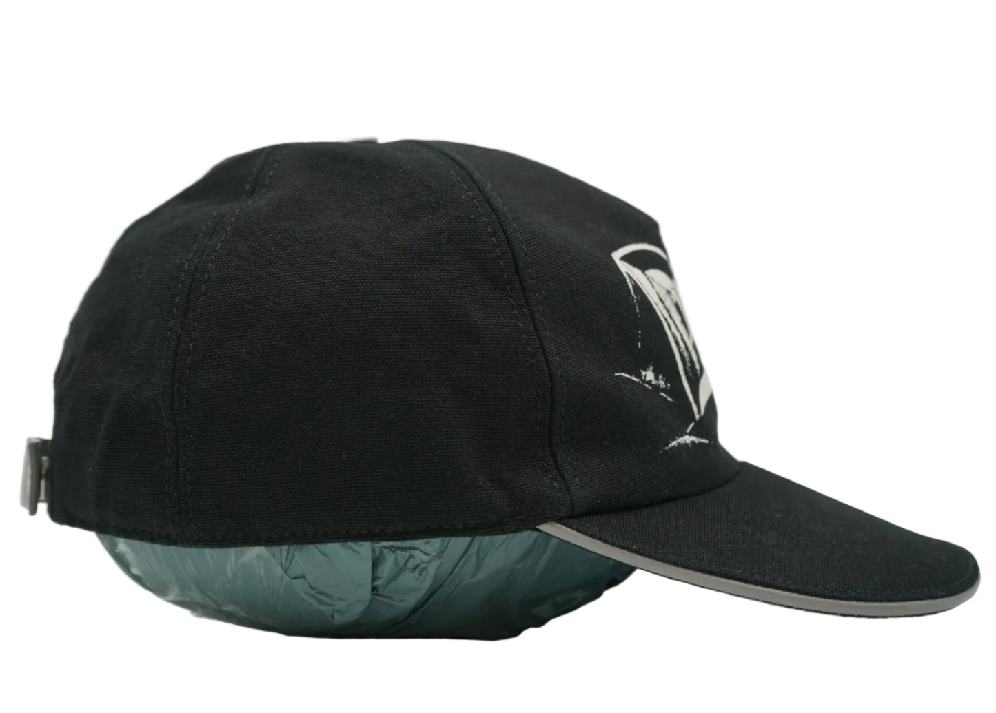 Christian Dior 20s Logo Print Black Baseball Cap