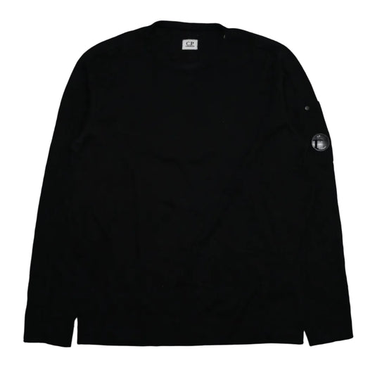 C.P Company Thin Knitwear Black Sweatshirt