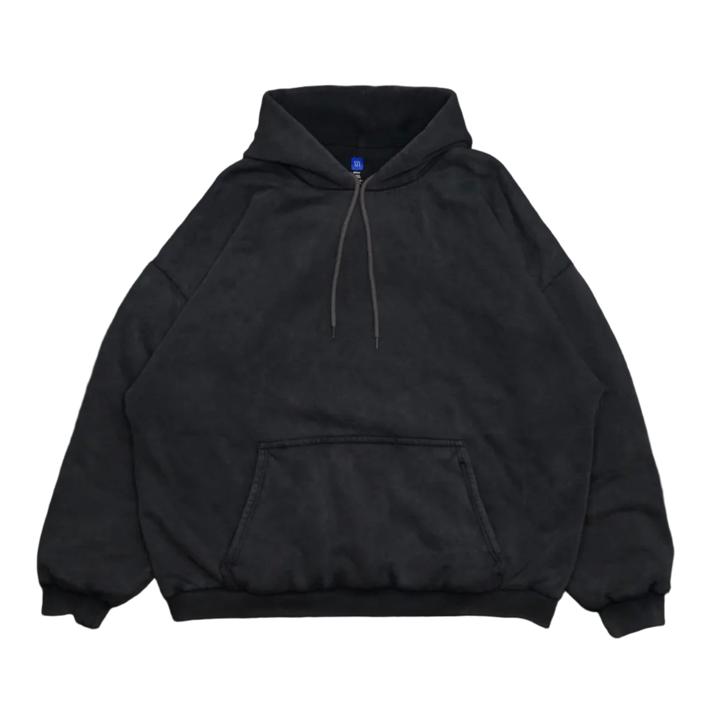 Yeezy x Gap Oversize Black Double Layered Hoodie