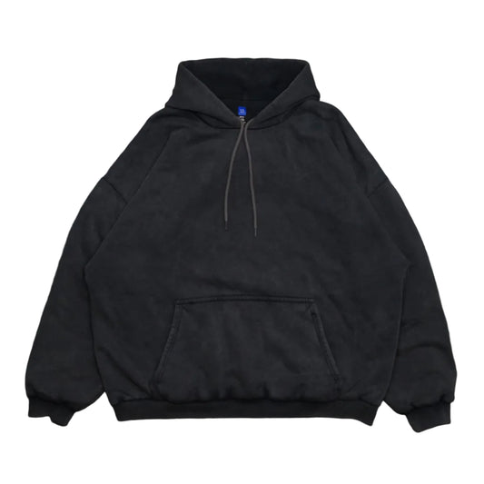 Yeezy x Gap Oversize Black Double Layered Hoodie