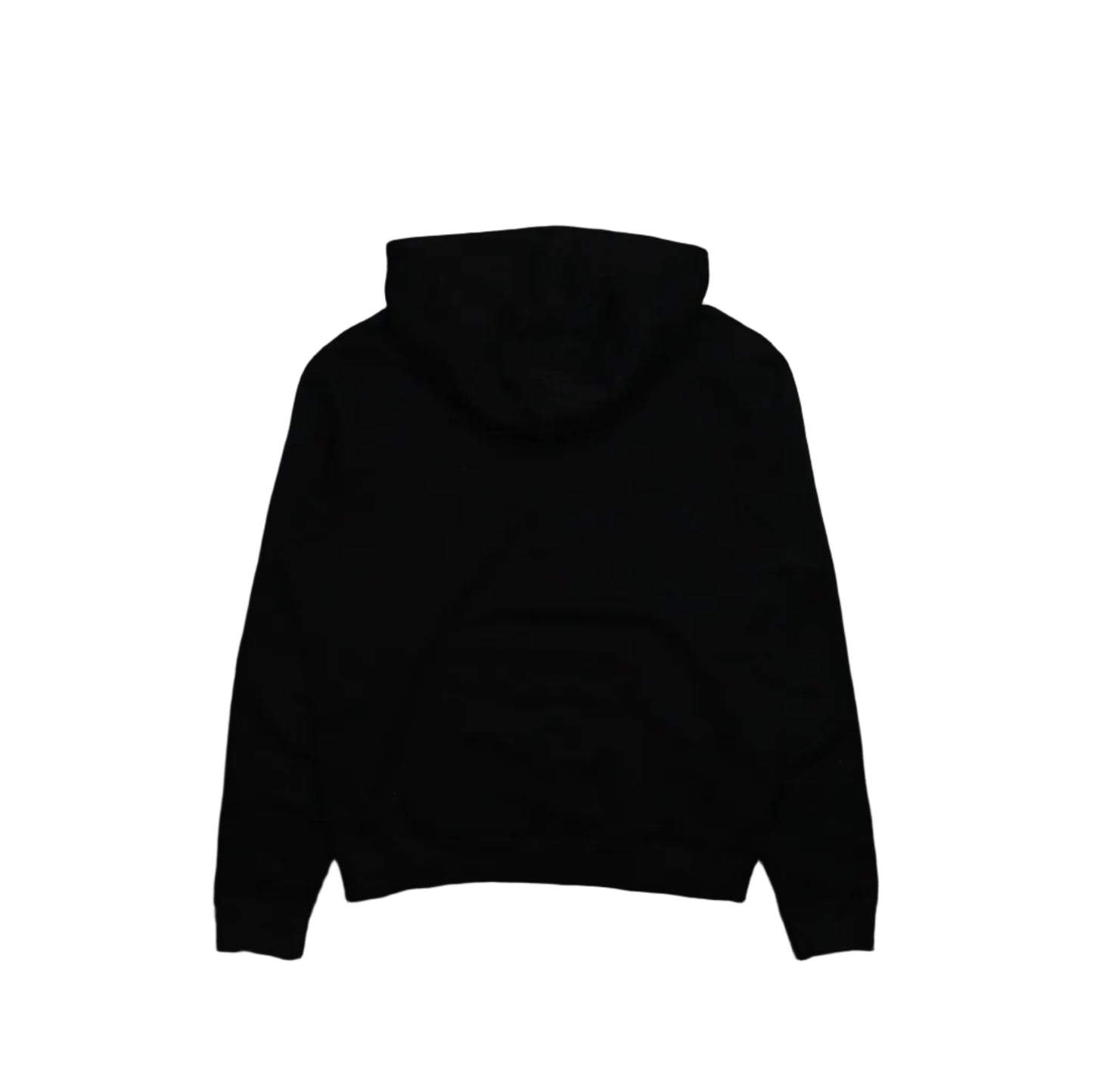 Saint Laurent Text Chest Logo Black Hoodie