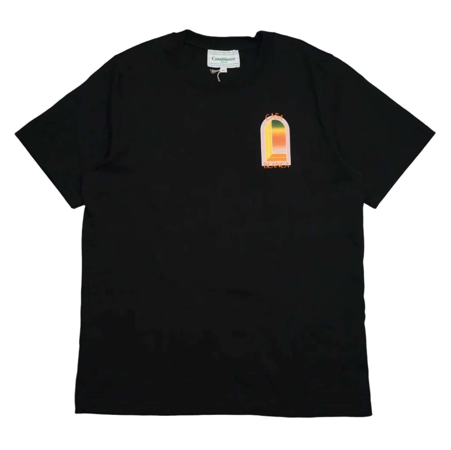 Casa Blanca Gradient Logo Black/Pink T-Shirt