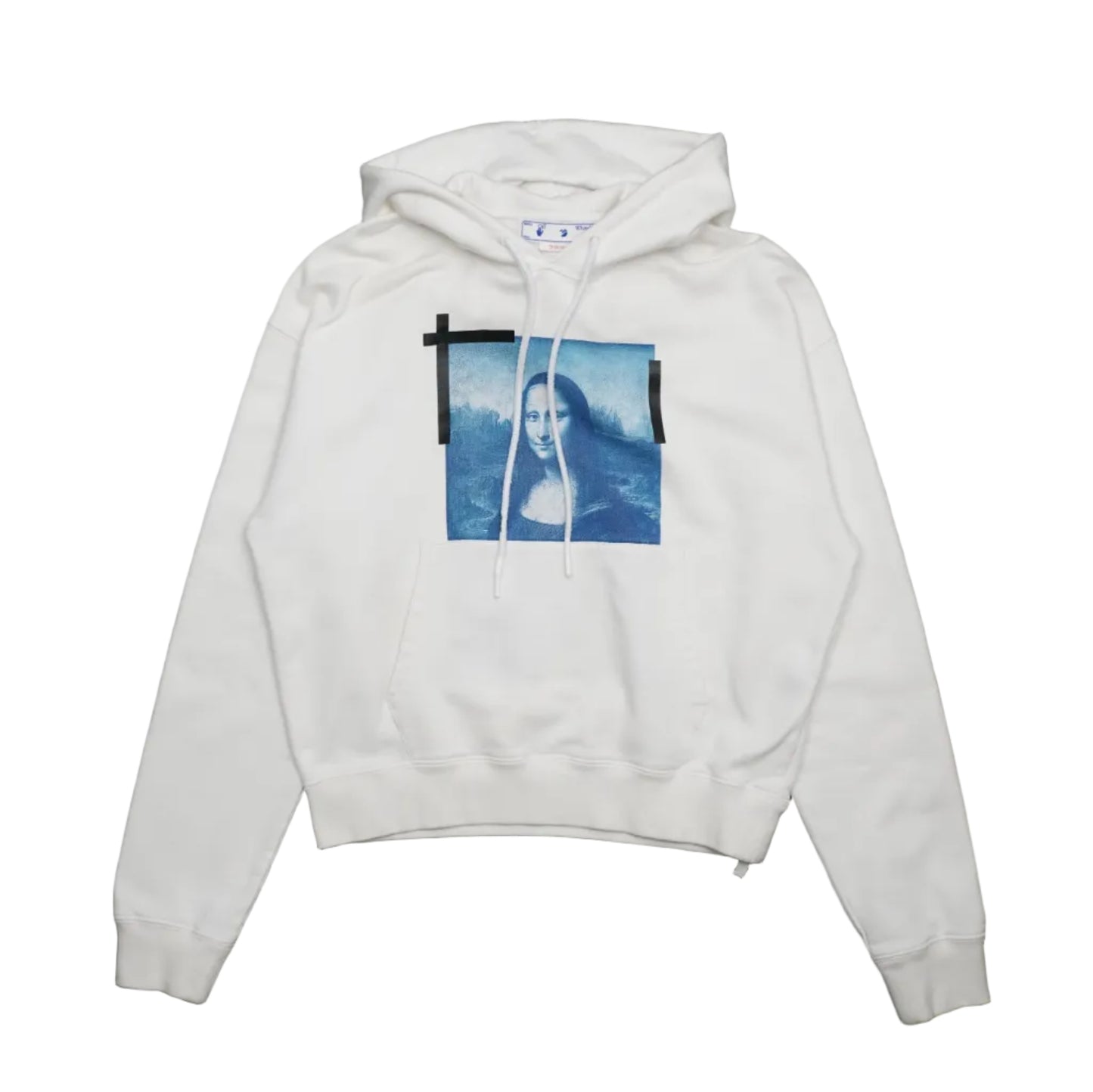 Off-White Taped Mona Lisa White Over Hoodie