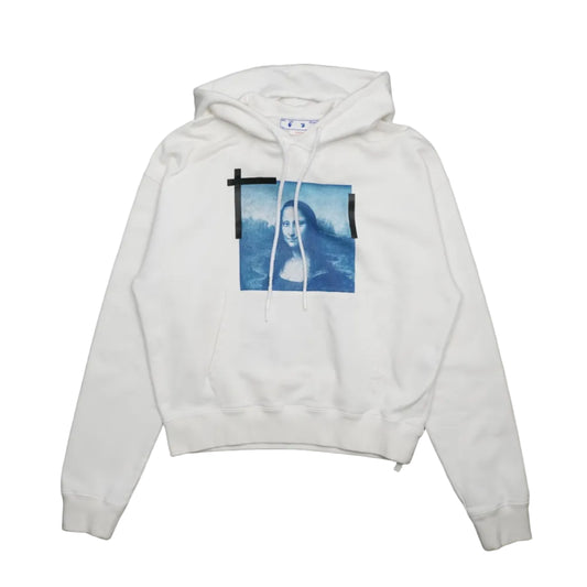 Off-White Taped Mona Lisa White Over Hoodie