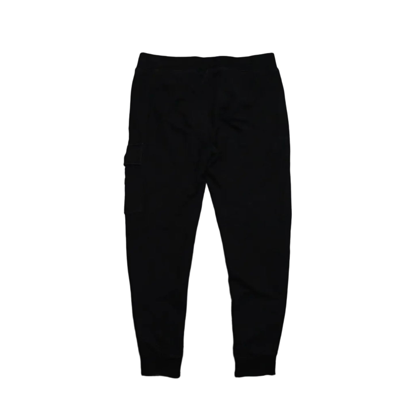 C.P Company Buckle Logo Black Sweatpants