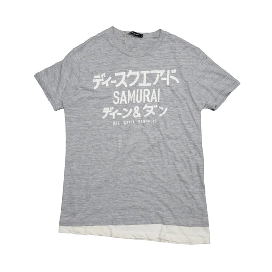 Dsquared2 Samurai Layer Grey T-Shirt