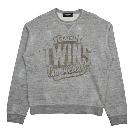 Dsquared2 Convicted Grey Crewneck