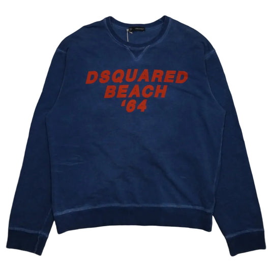 Dsquared2 Beach 64 Blue Crewneck