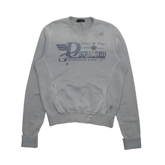 Dsquared2 Enterprise Light Blue Crewneck