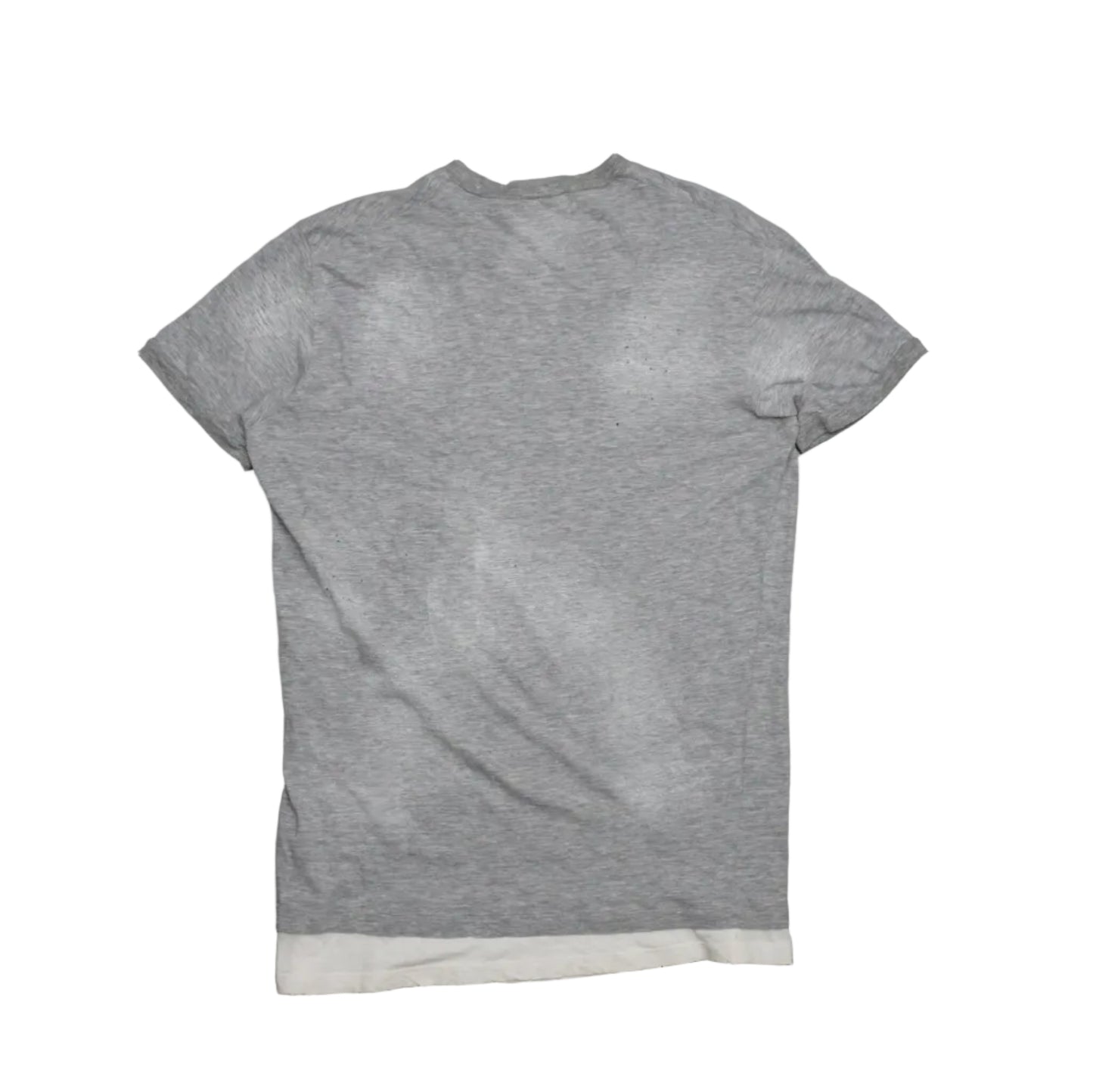 Dsquared2 Blue Logo Layer Grey T-Shirt