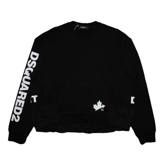 Dsquared2 Adjustable Black/White Crewneck