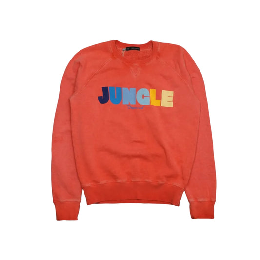 Dsquared2 Jungle Logo Salmon Pink Crewneck
