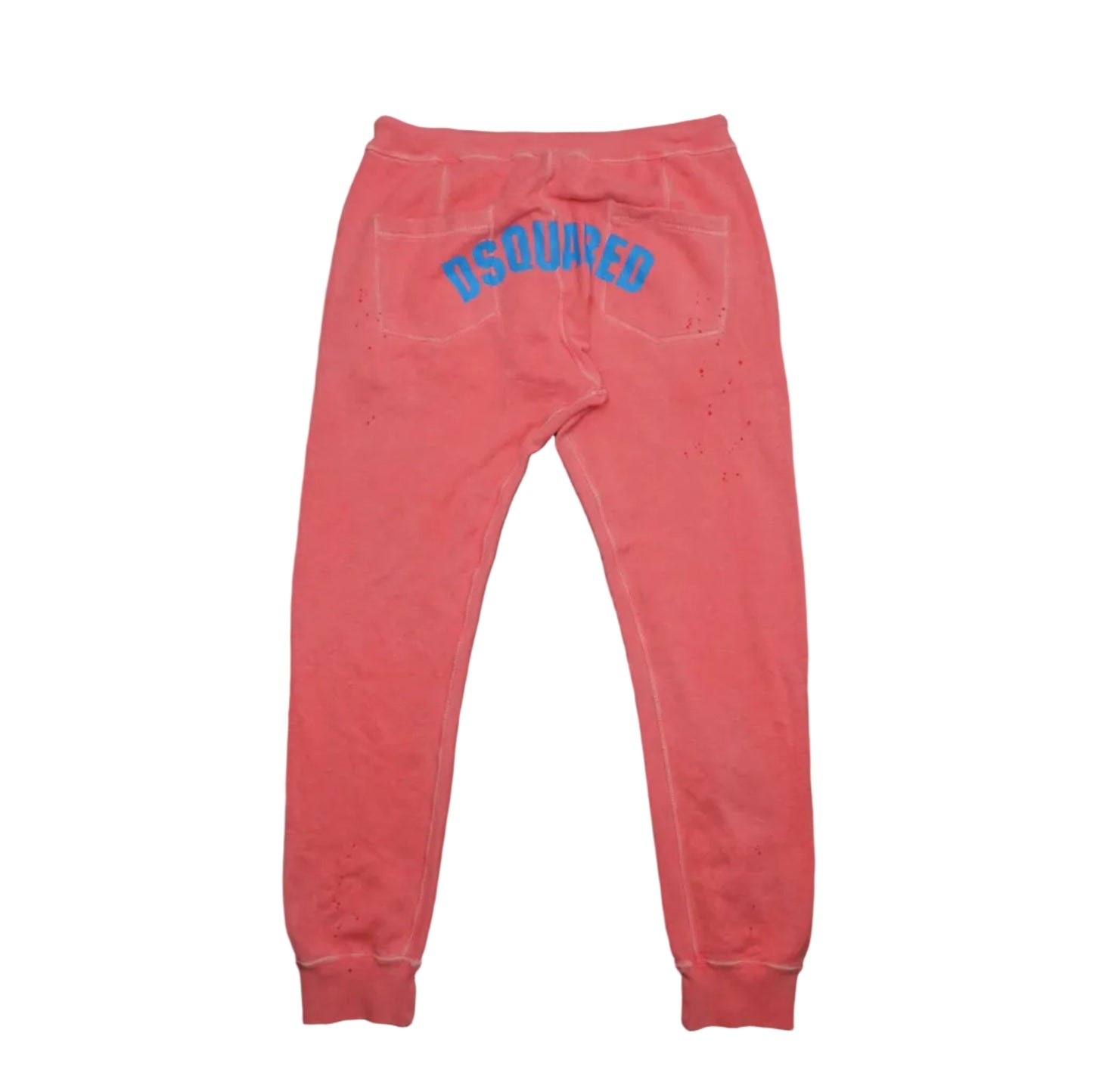 Dsquared2 Blue Ass Print Pink Sweatpants