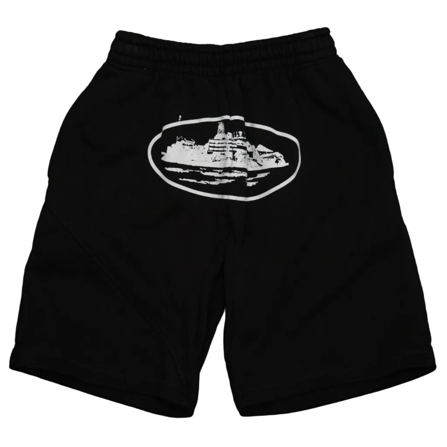 Corteiz Og Alcatraz Black Shorts