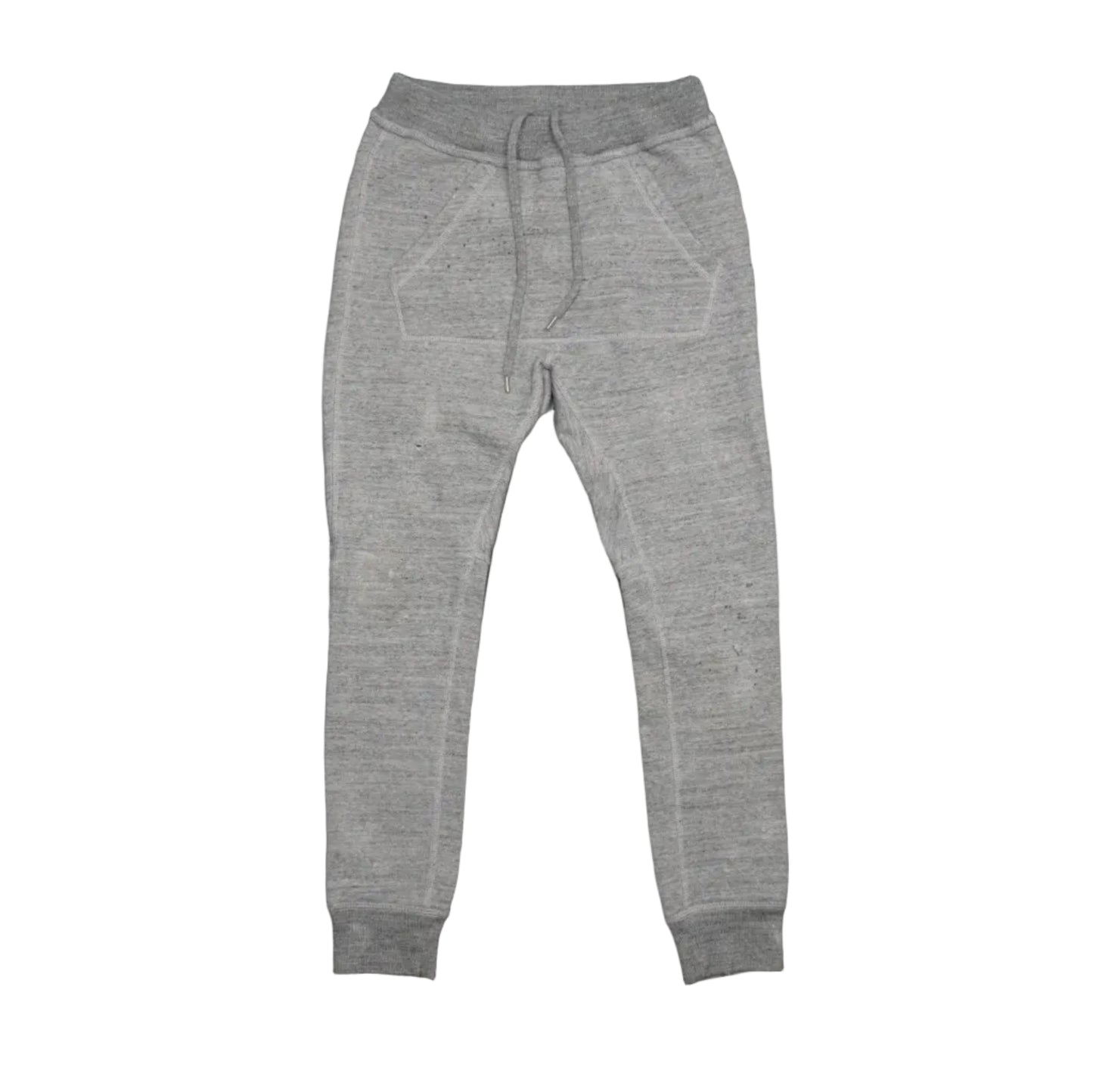 Dsquared2 Grey Distressed Cangarco Sweatpants