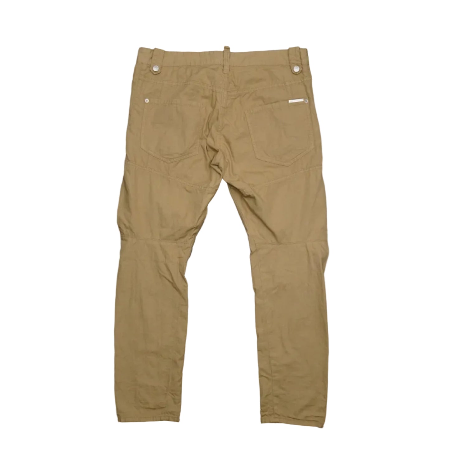 Dsquared2 Beige Zipper Cargo Pants