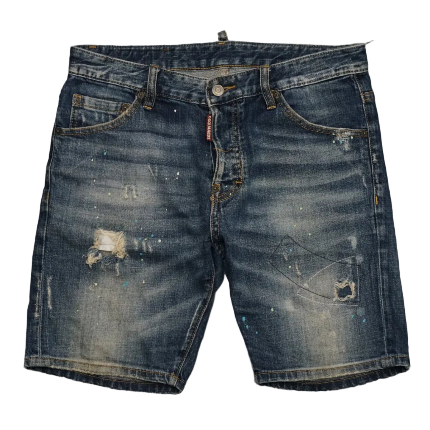 Dsquared2 Distressed Paint Shorts