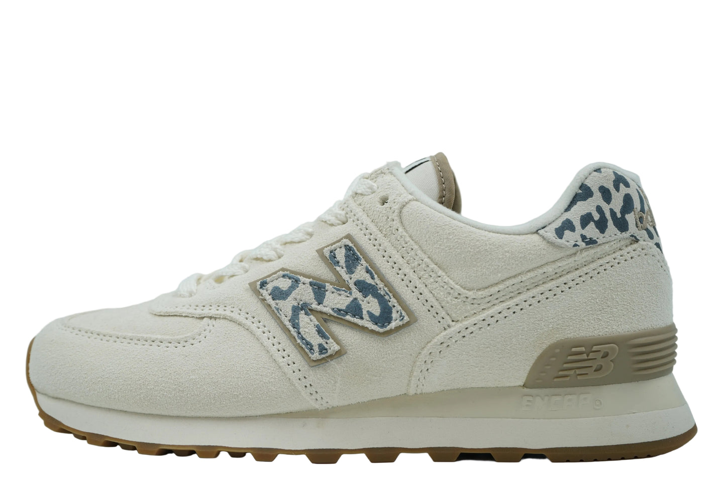 New Balance 574 Sea Salt Leopard