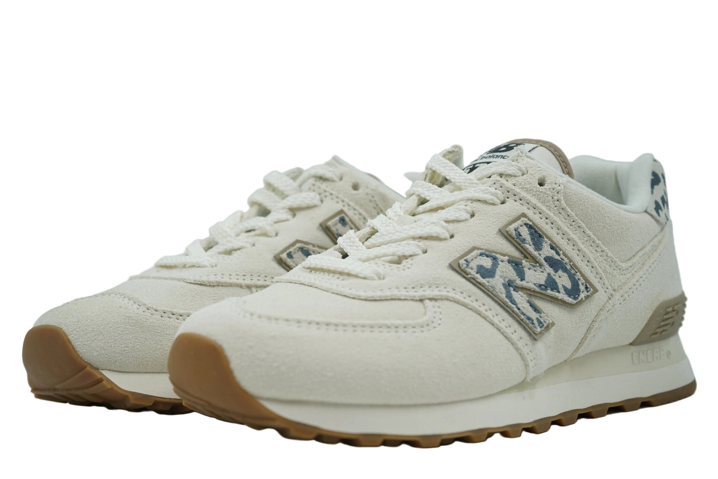 New Balance 574 Sea Salt Leopard