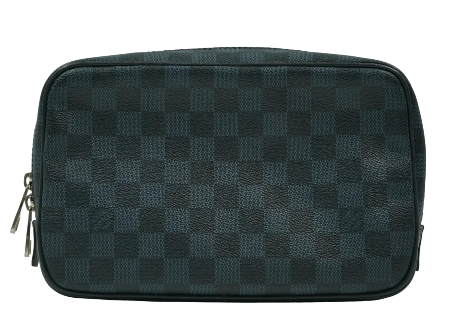 Louis Vuitton Navy Blue Toiletry Damier Graphite