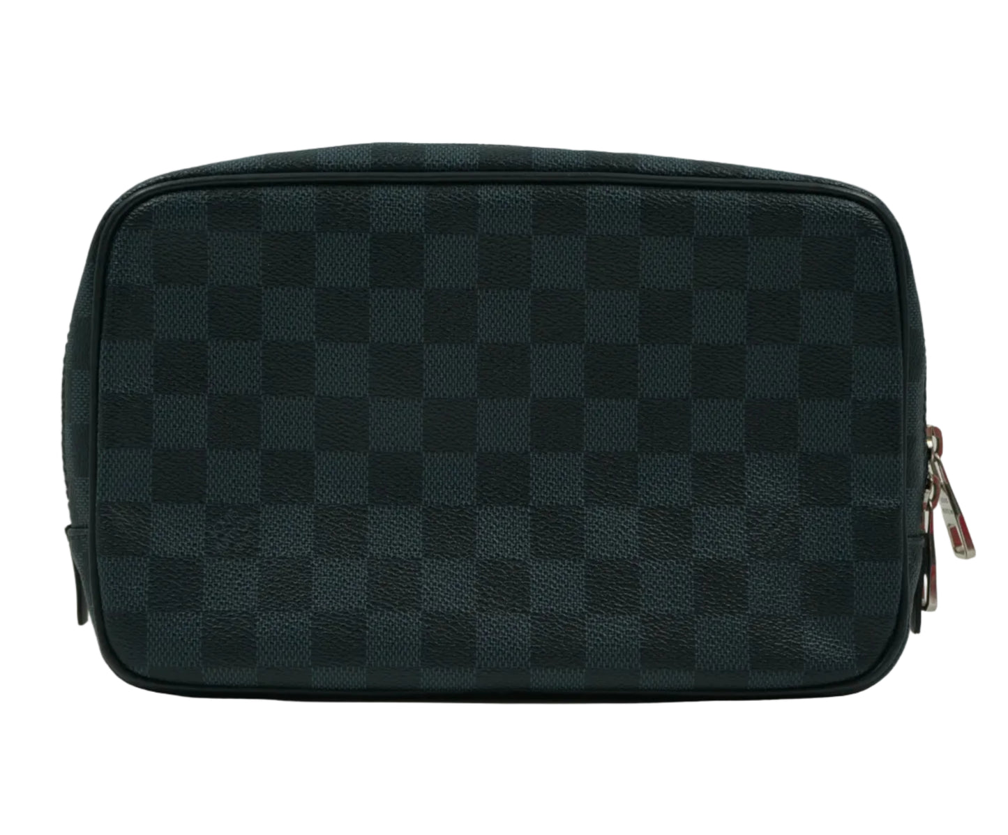 Louis Vuitton Navy Blue Toiletry Damier Graphite