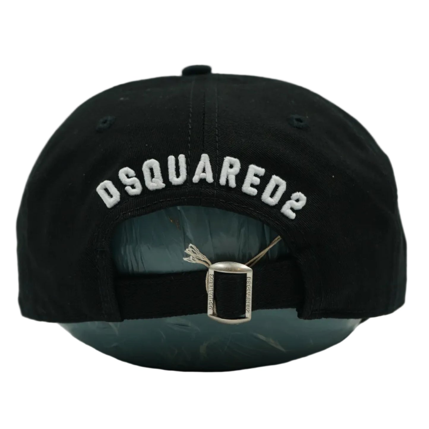 Dsquared2 White Text Icon Black Cap