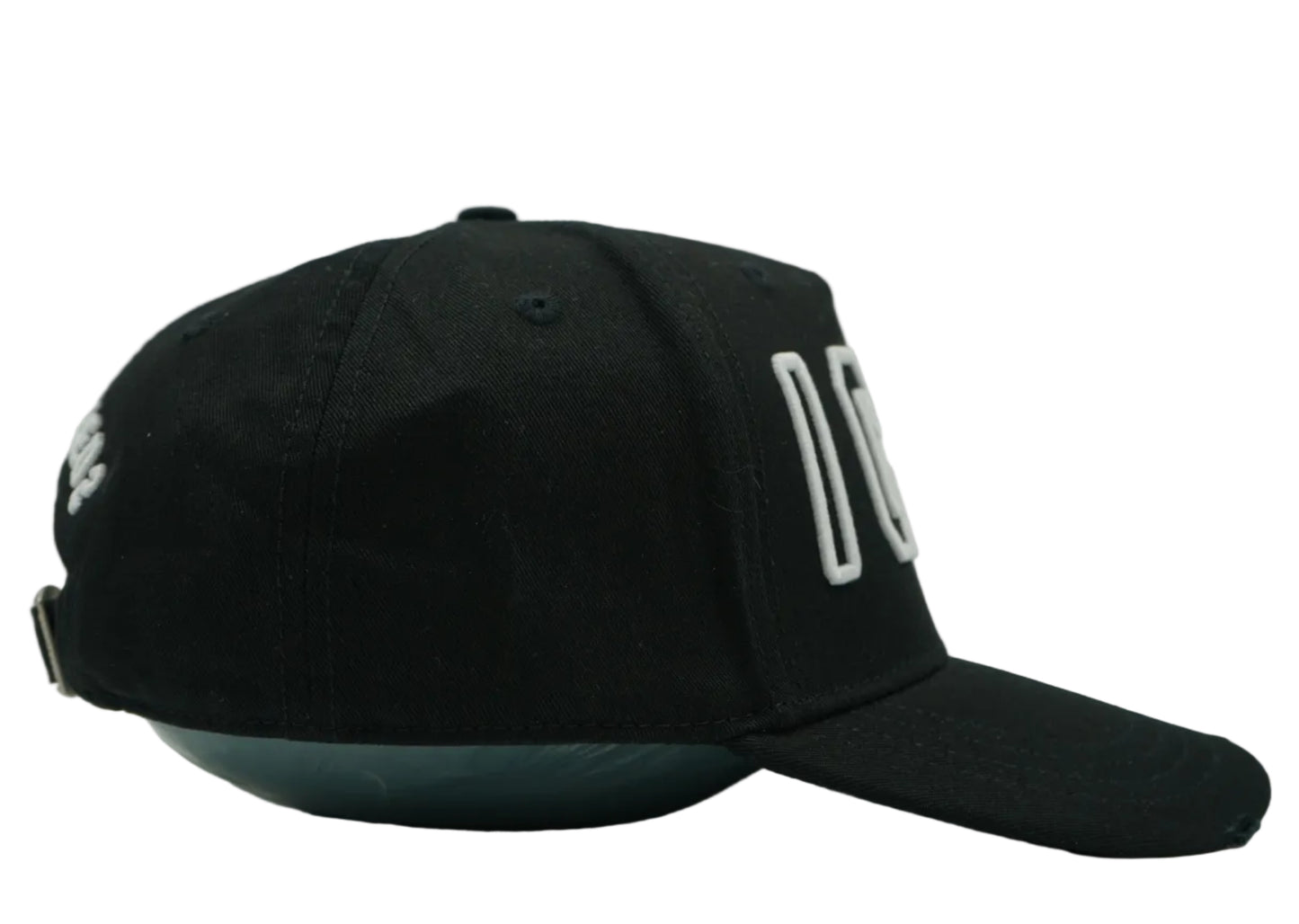 Dsquared2 White Text Icon Black Cap