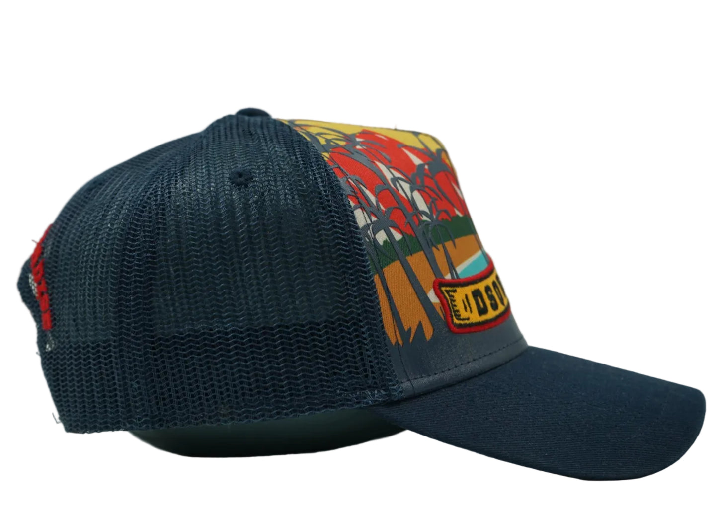 Dsquared2 Meet Me In Paradise Blue Trucker Cap