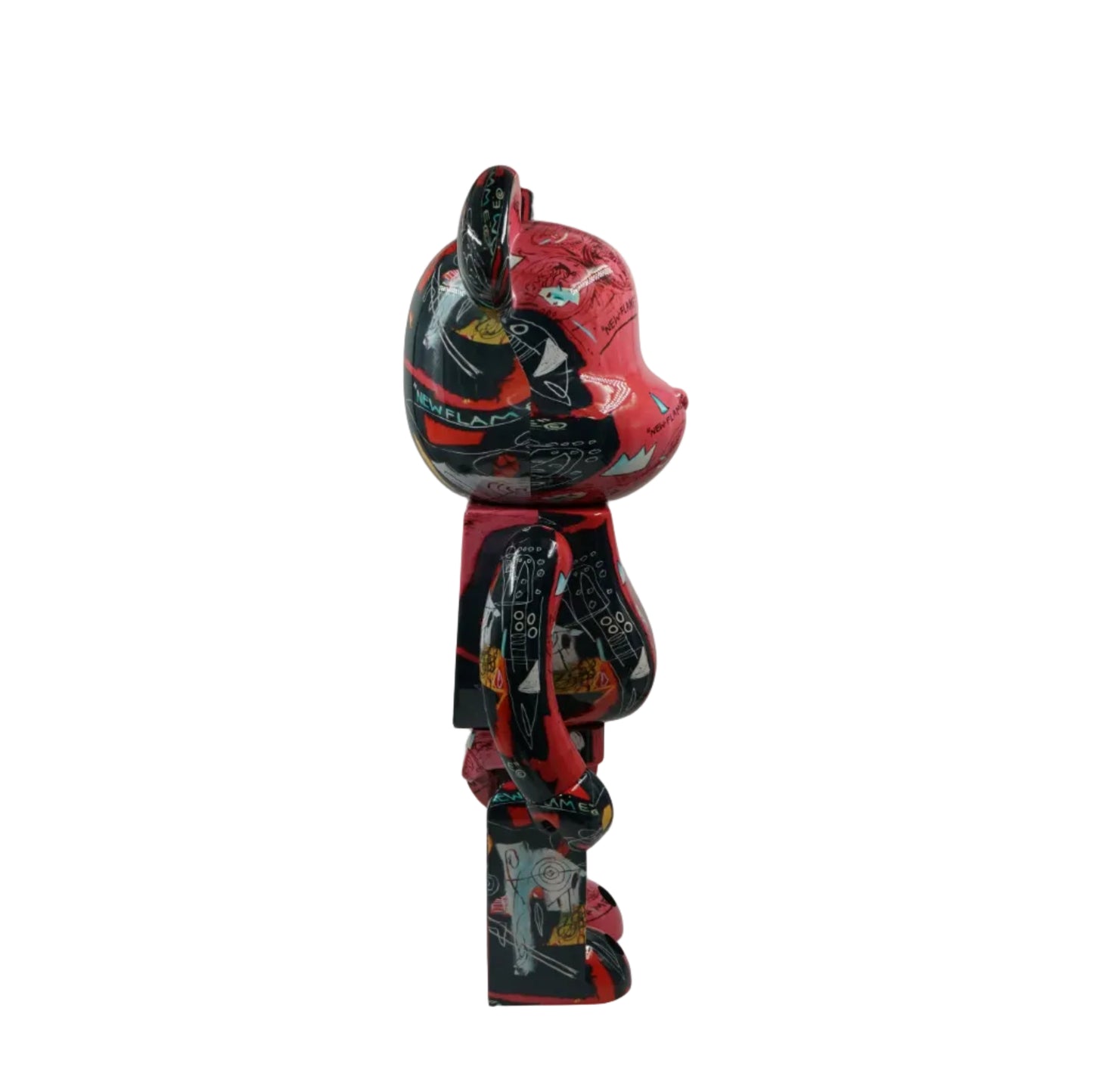 Bearbrick Andy Warhol x Jean-Michel Basquiat 1 1000%