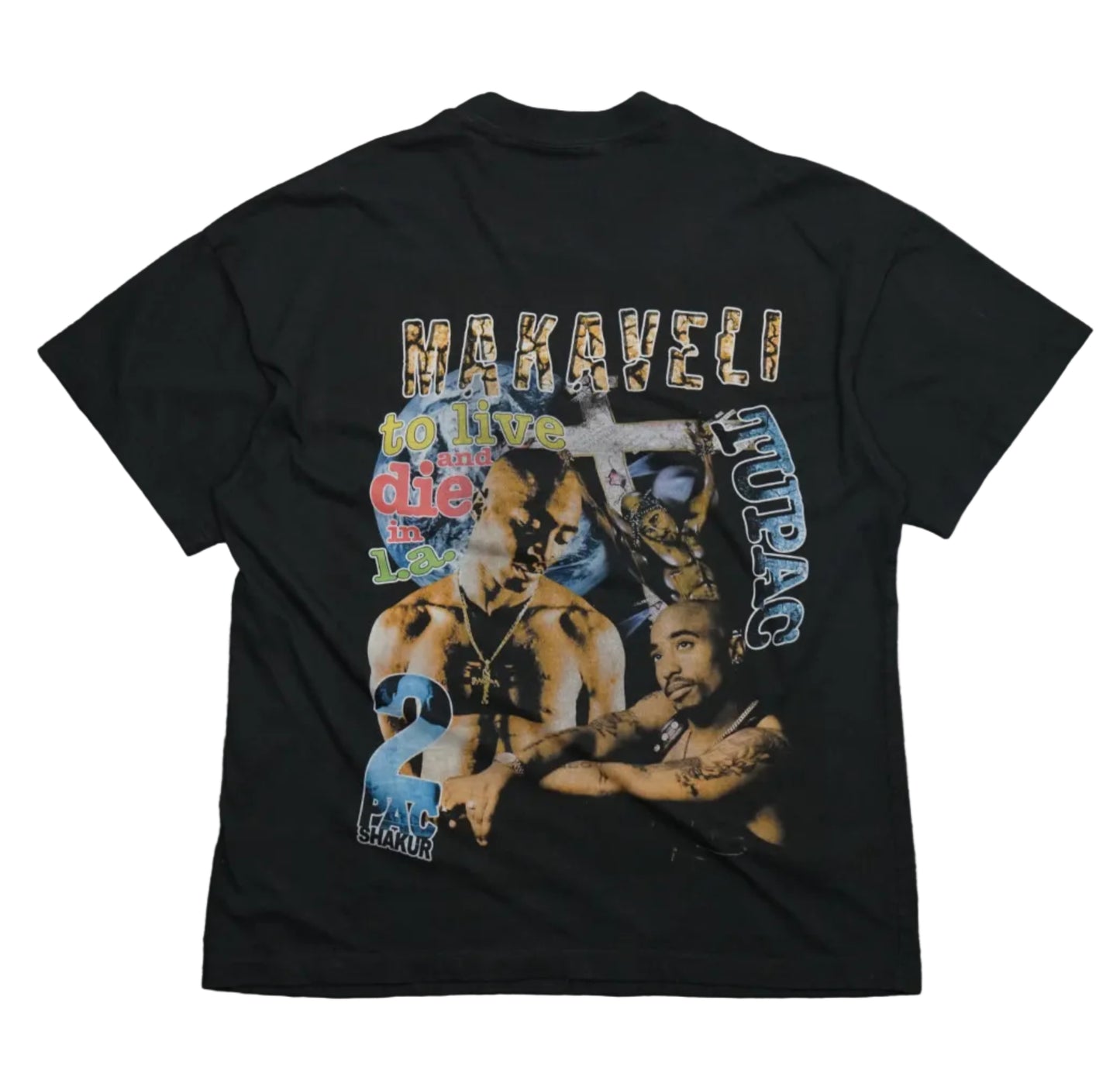 Effn Clothing Tupac Shakur Black T-Shirt