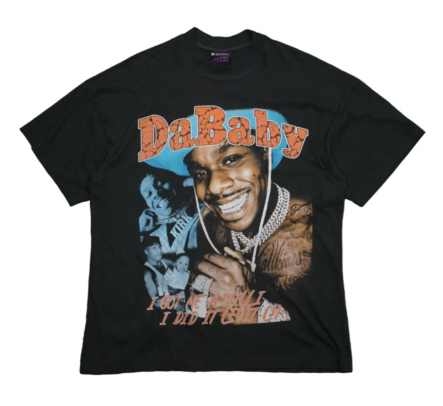 Effn Clothing Dababy Black T-Shirt