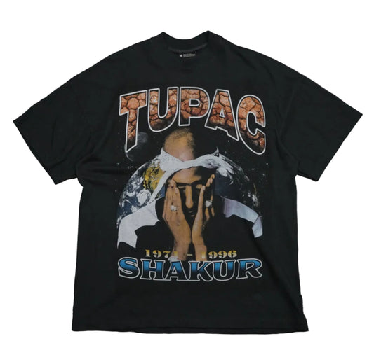 Effn Clothing Tupac Its A Setup Black T-Shirt