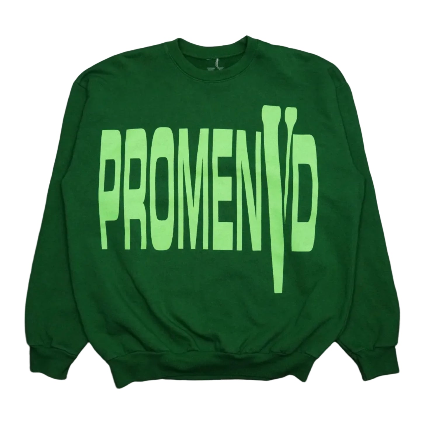 Vlone x Asap Rocky Promenad Green Crewneck