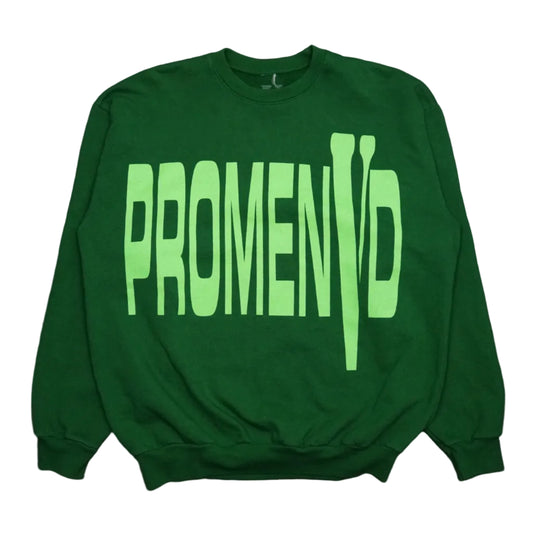 Vlone x Asap Rocky Promenad Green Crewneck