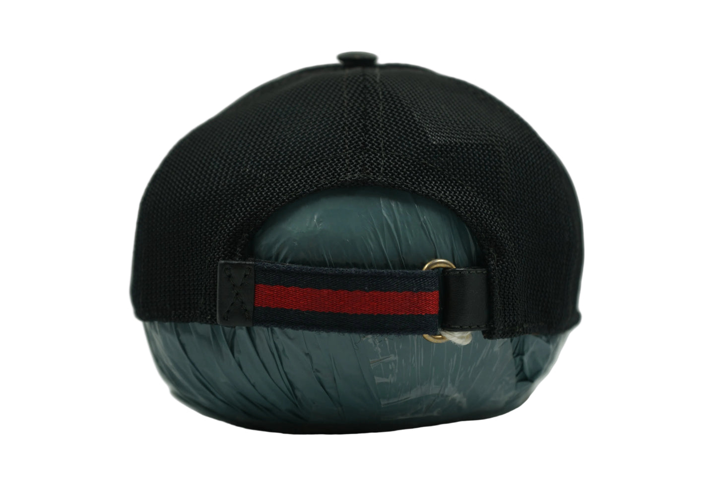 Gucci GG Tiger Print Baseball Black Cap