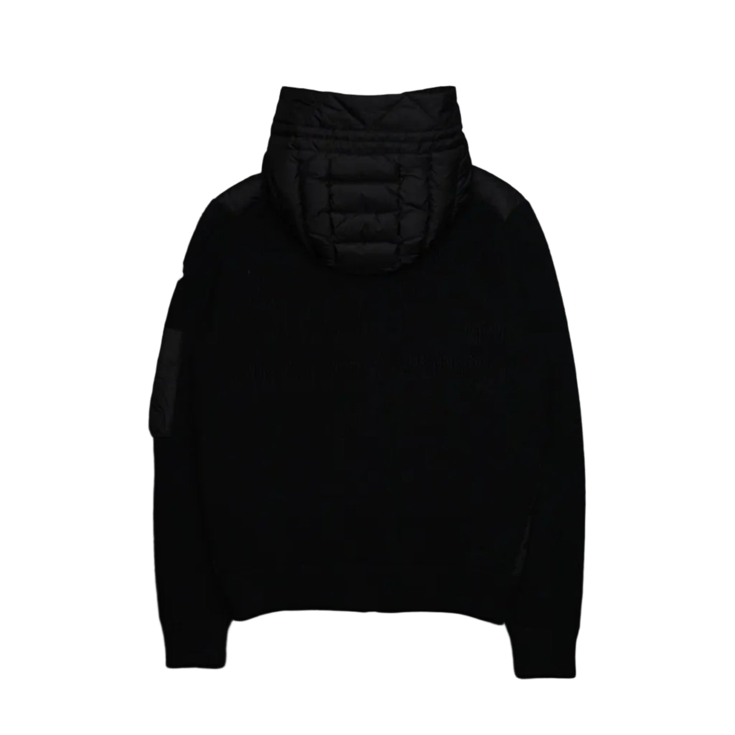 Moncler Tricot Heavy Knitwear Black Cardigan