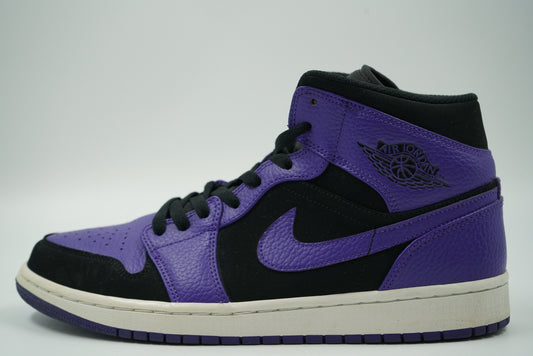Air Jordan 1 Mid Black Dark Concord